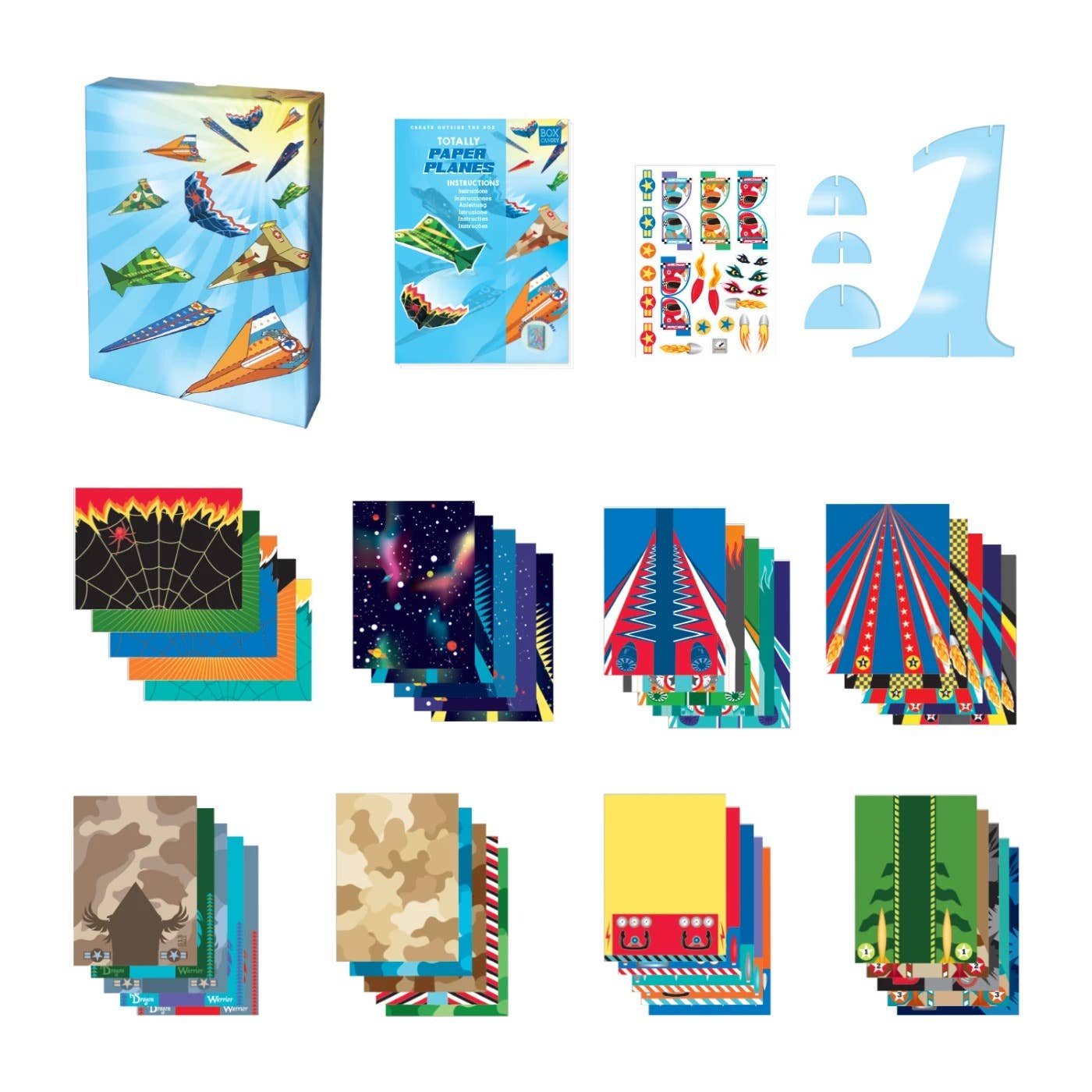 Totally Paper Planes Origami Set