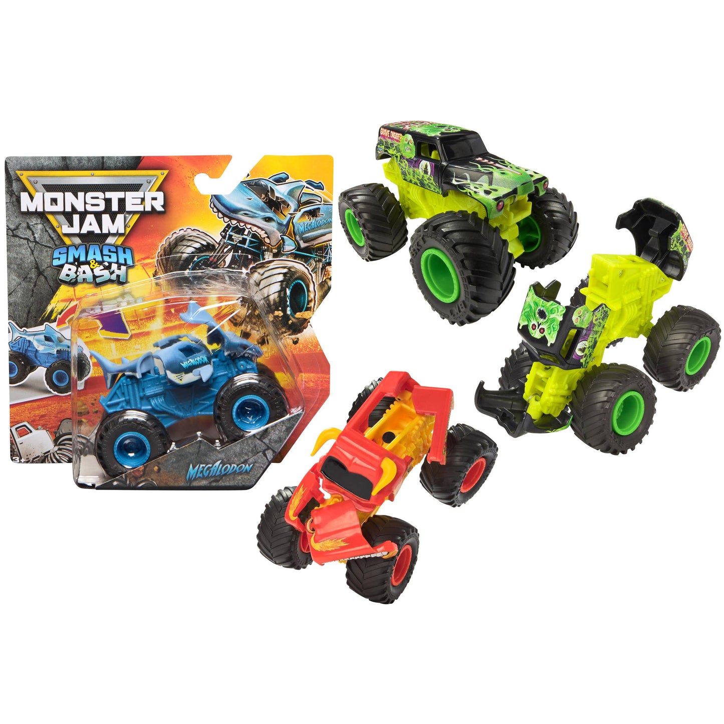 Monster Jam Smash & Bash Vehicles