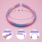 Thin Glitter Headband: Pink