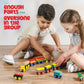 Wooden Train Set 12 PCS