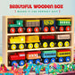 Wooden Train Set 12 PCS