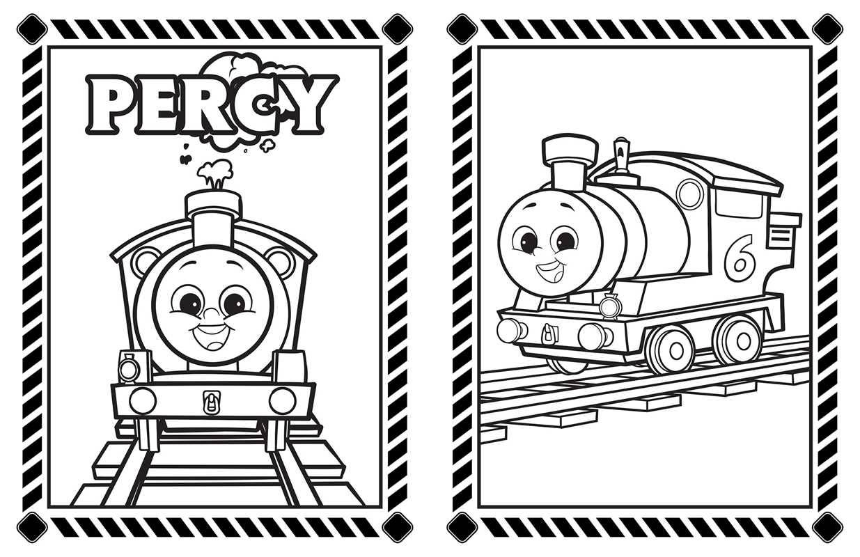 Thomas & Friends: Giant Coloring Book by Mattel: Paperback; 192 pages / English