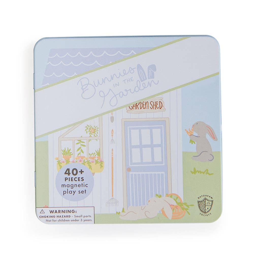 Bunnies In The Garden Magnetic Dress Up