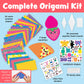 Origami Squishies - Stuffed Origami Paper Craft Kit for Kids