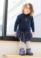 Jersey Rollneck Sweater: Navy / 12M