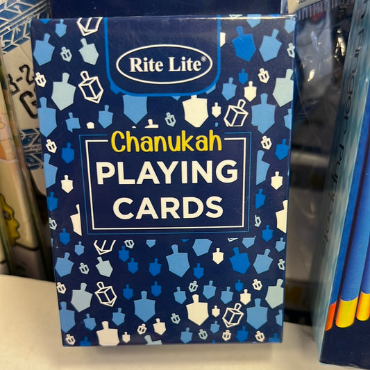 Hanukkah playing cards