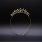 HBD Headband- Sparkle Rhinestone: Gold
