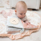 Violet Floral Ruffle Baby Play Mat