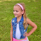 Adjustable No Slip Unicorn Headband - Pink