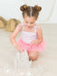 Tulle Skirted One Piece Swimsuit:  4T