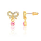 Little Luxe Bow Drop Earrings