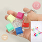 Light Up Spinner Keyboard Keychain