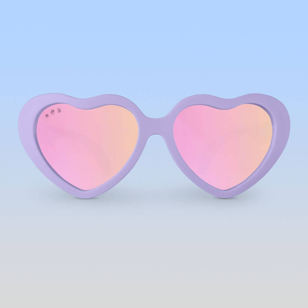 Heart Sunglasses | Lilac: (Ages 2-4)