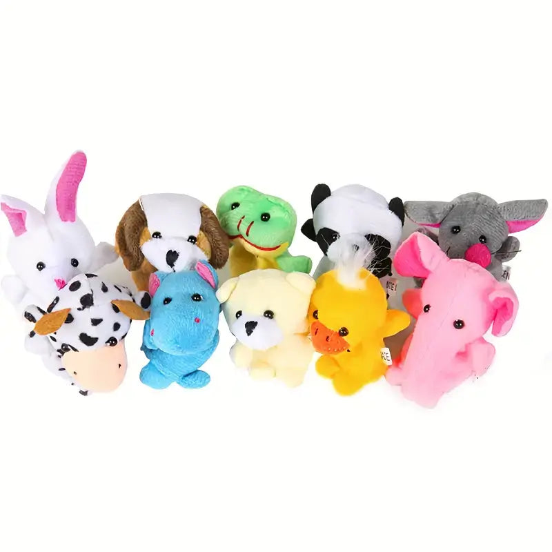 Set 10 Animal Finger Puppets