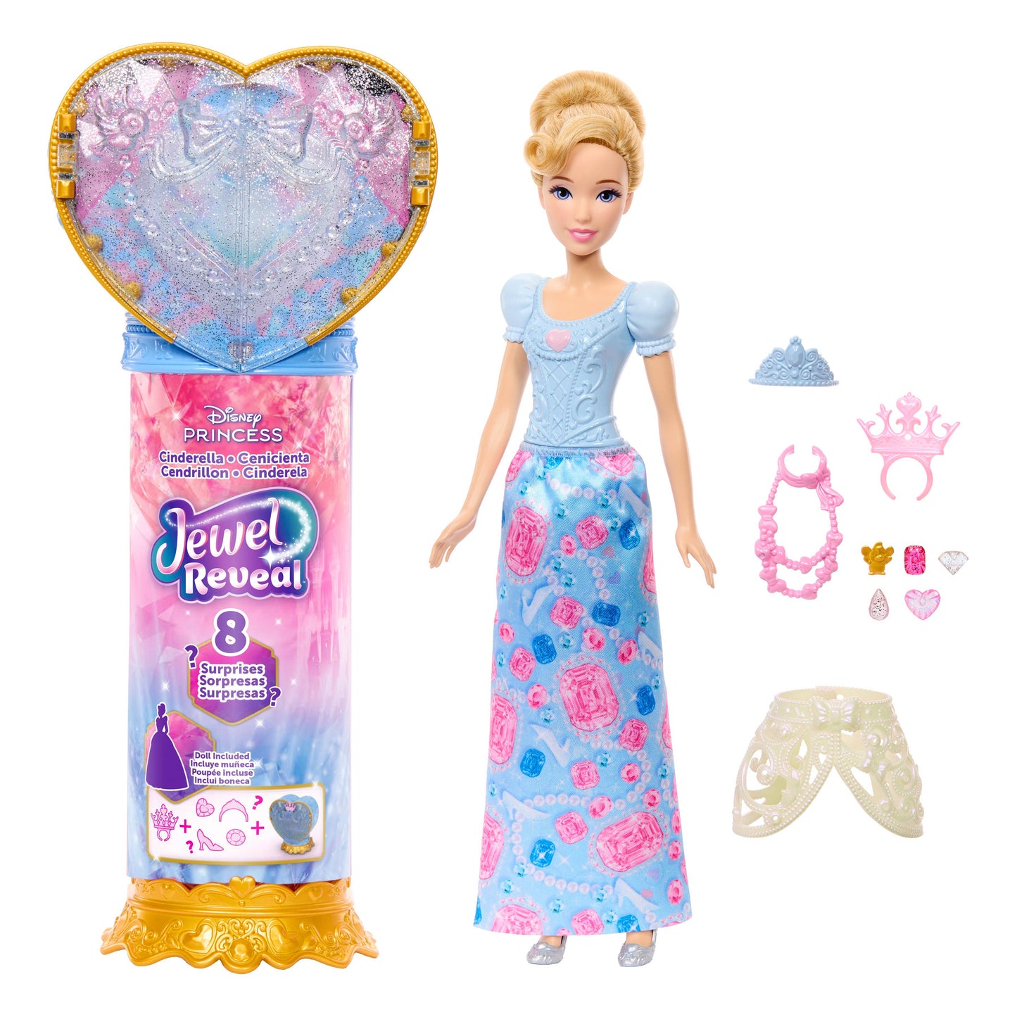 Disney Princess Jewel Reveal Doll