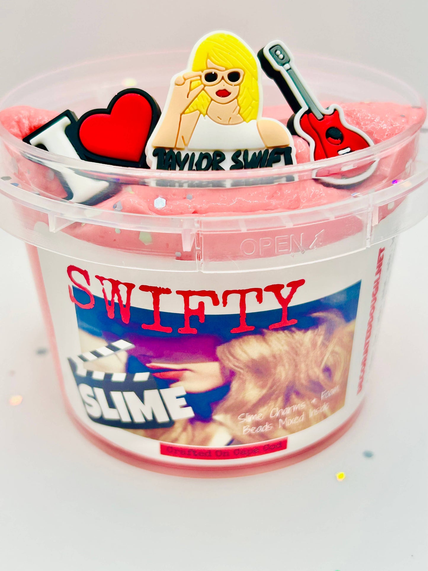 Taylor Swift Swiftie Slime Red