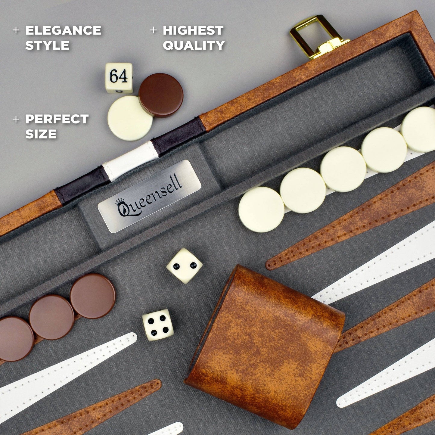 Deluxe Backgammon Set