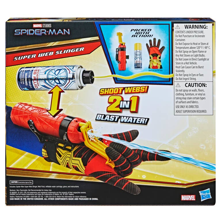 Super Web Slinger 2-In-1 Webs/Water