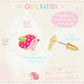 Prickly Pink Hedgehog Cutie Stud Earrings
