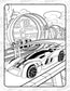 Hot Wheels: Giant Coloring Book by Mattel: Paperback; 192 pages / English