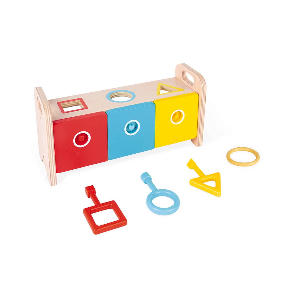 Shape Sorter Box With Keys