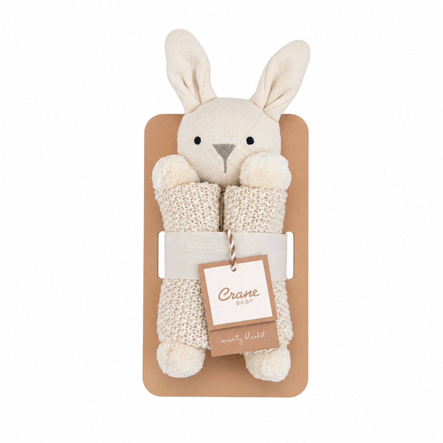 Bunny Organic Baby Lovey Blanket