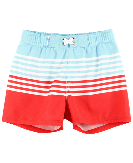 From Sea To Shining Sea Swim Trunks: 3-6M