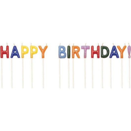 Happy Birthday Pick Candles