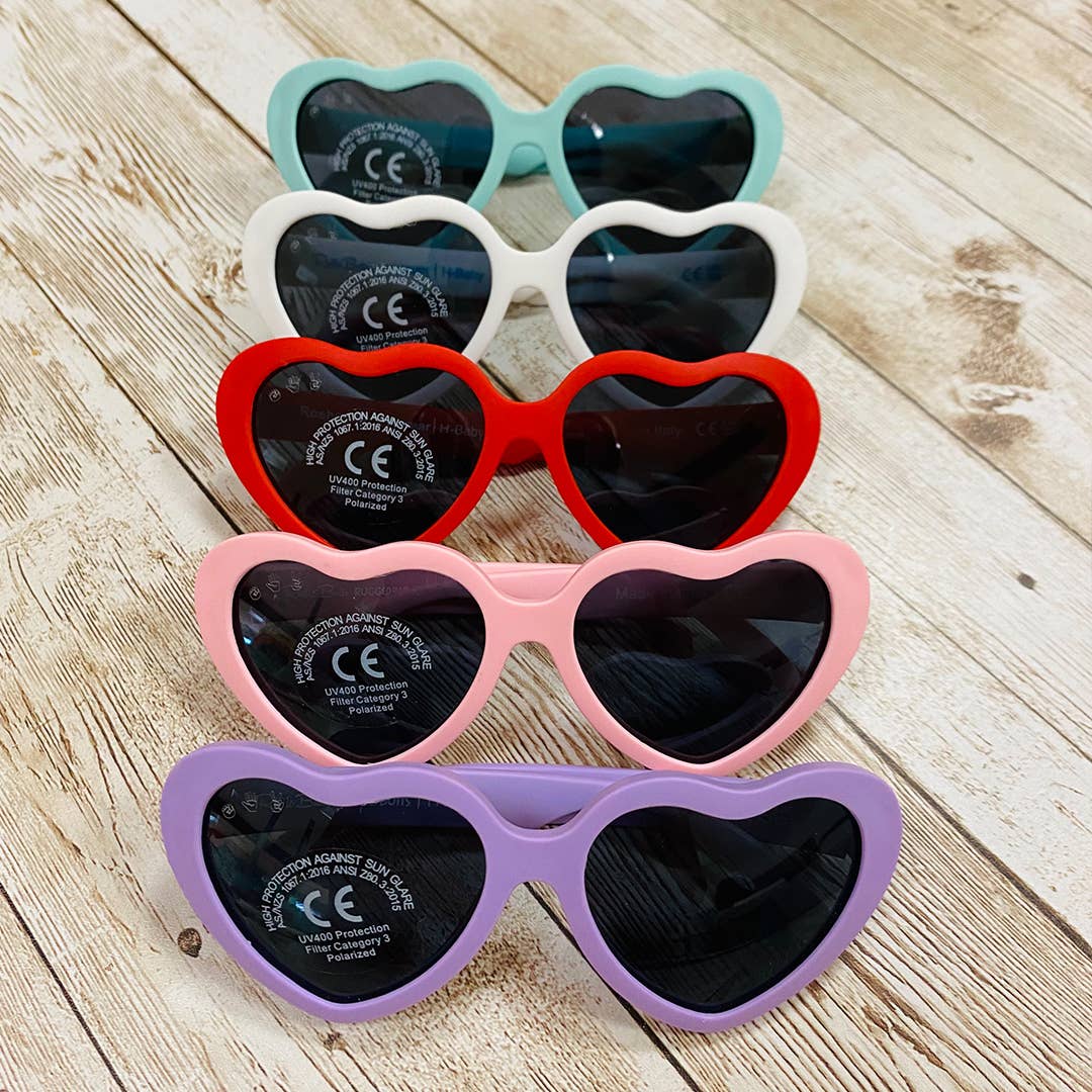 Heart Sunglasses | Lilac: (Ages 2-4)