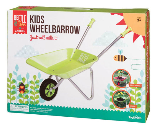 Beetle & Bee Kid Sized Wheelbarrow