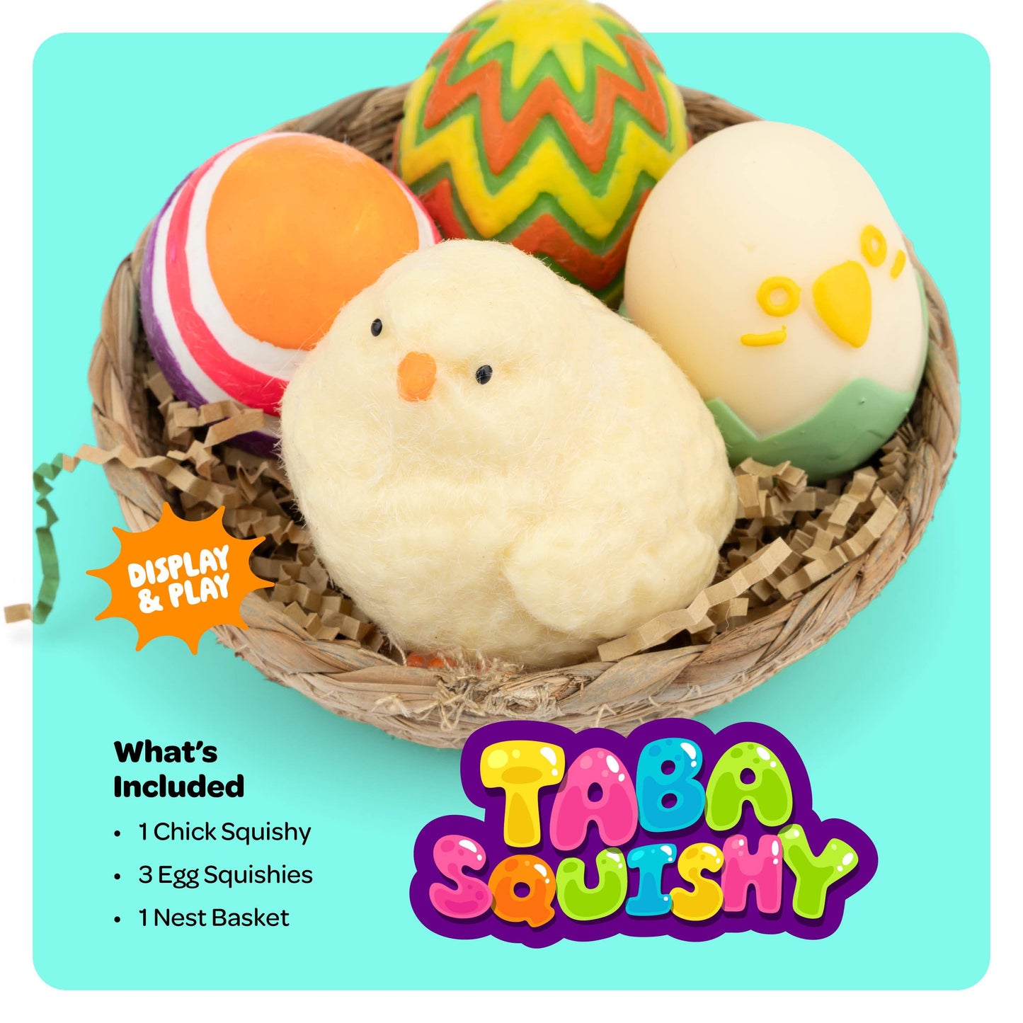 Taba Squishy Chicken Nest Egg Kit