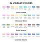 Medium Point Erasable Gel Pen Set