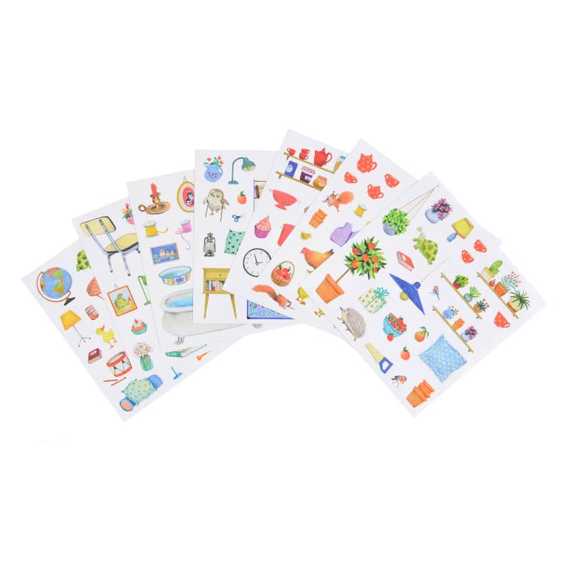 The Big Family Coloring Book + Stickers