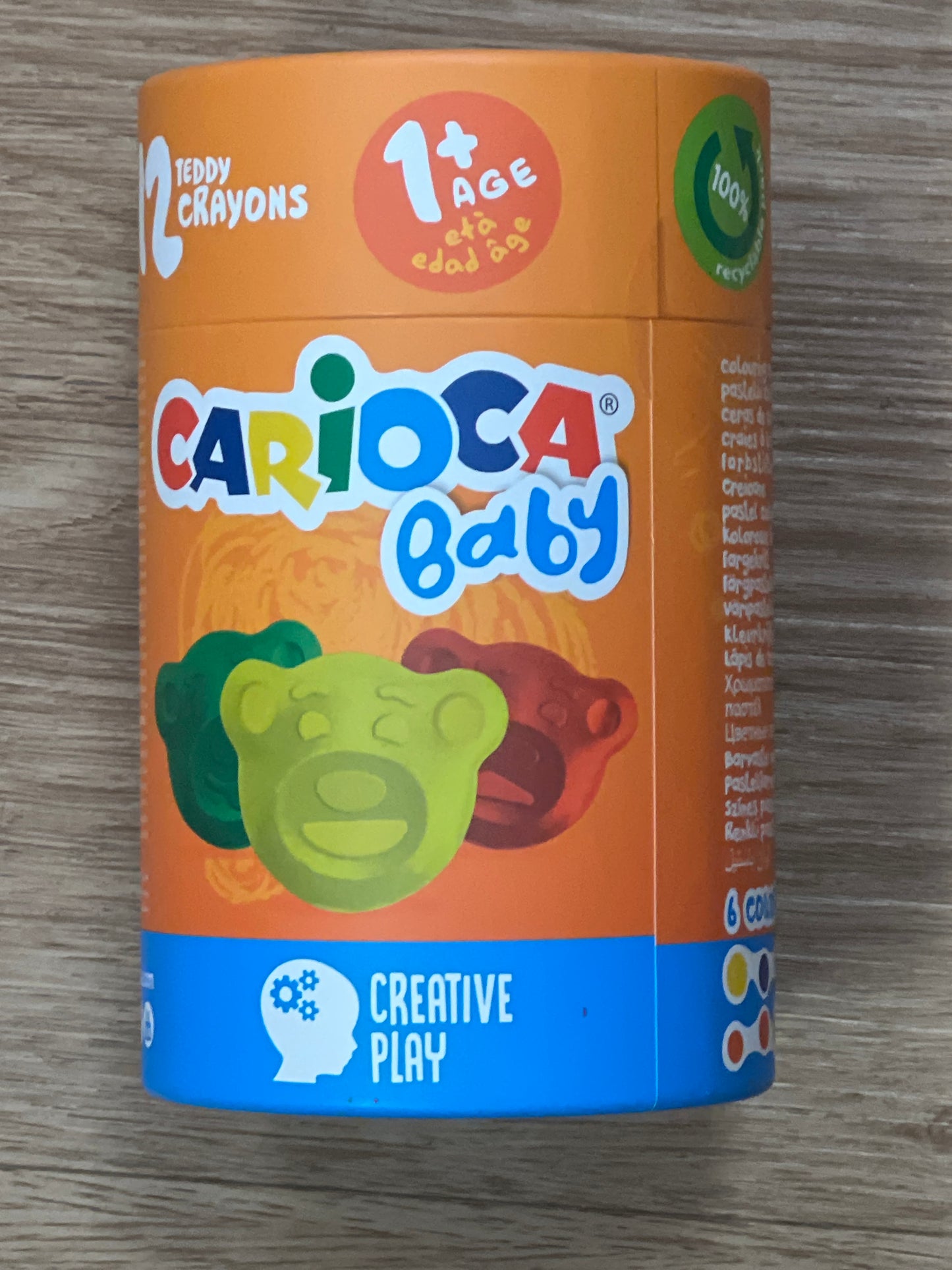 CARIOCA Baby Crayons In Tube