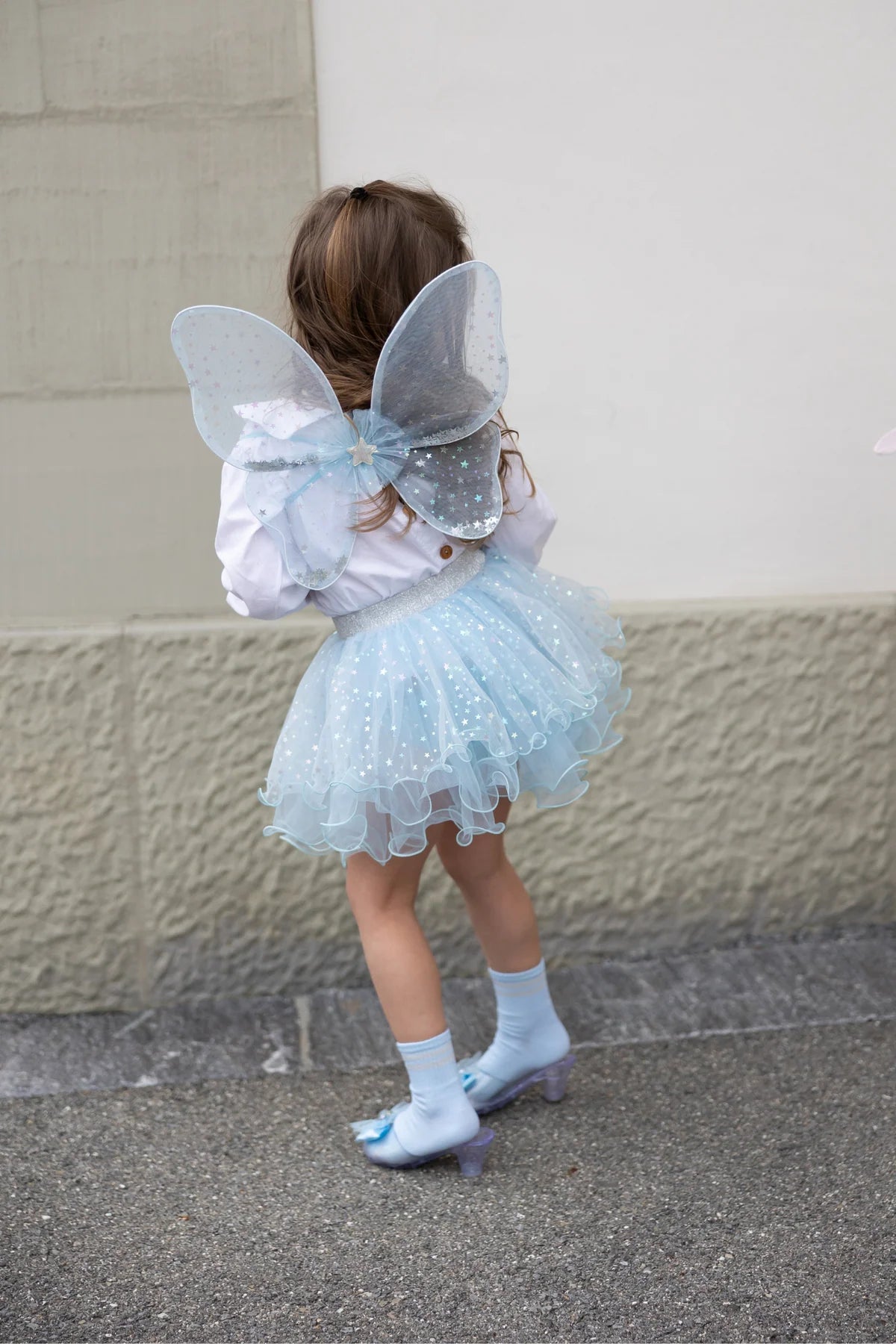Celestial Fairy Wings, Tutu, Wand, Size 4-6