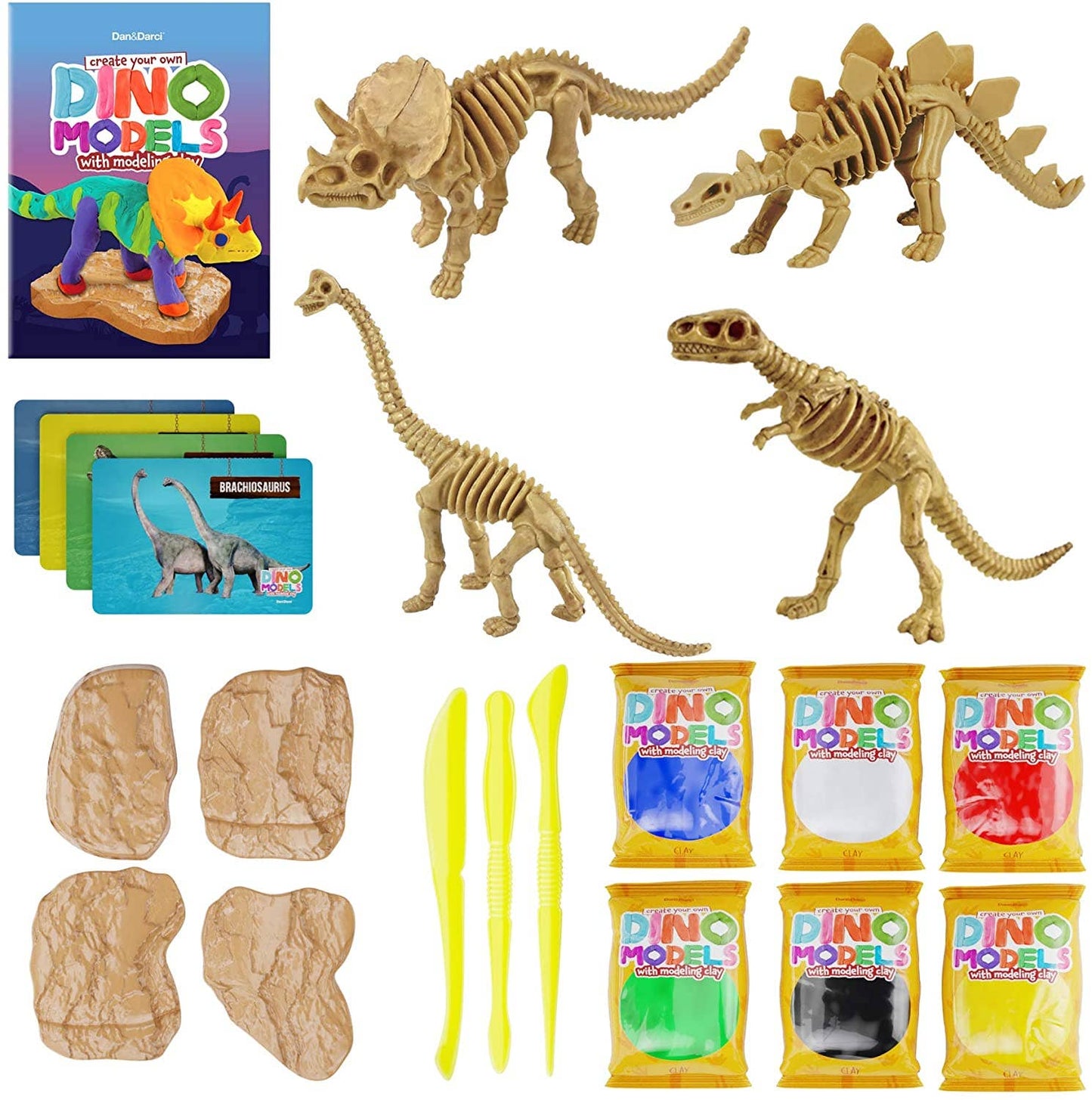 Dino Clay Models + Modeling Clay