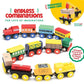 Wooden Train Set 12 PCS