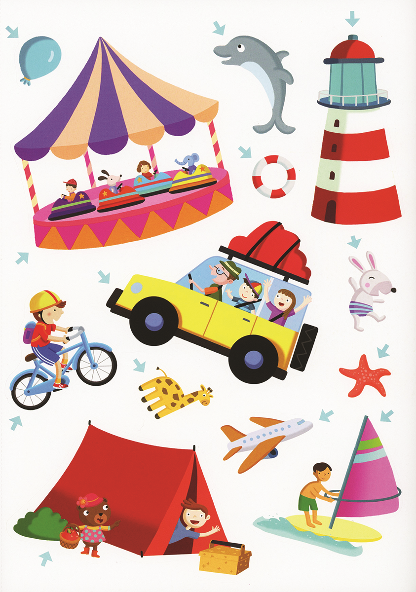 Big Stickers: Vacations