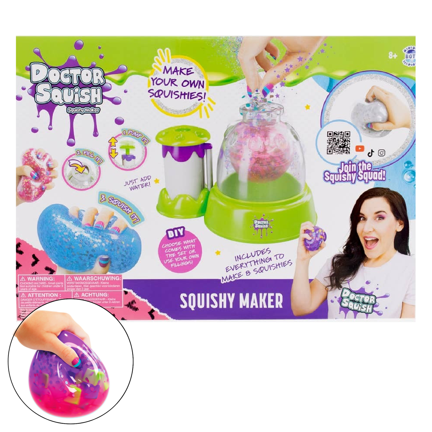 Dr. Squish Squishy Maker Station