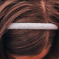 Thin Glitter Headband: Pink