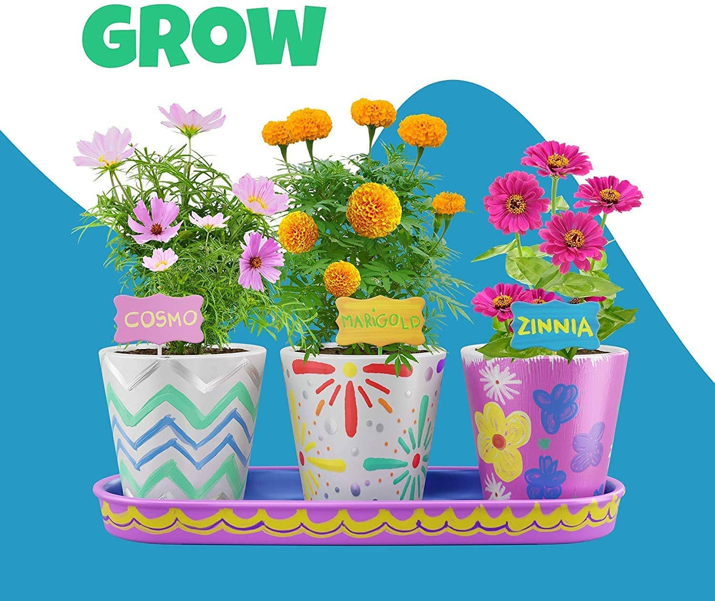 Paint & Plant Stoneware Gardening Kit