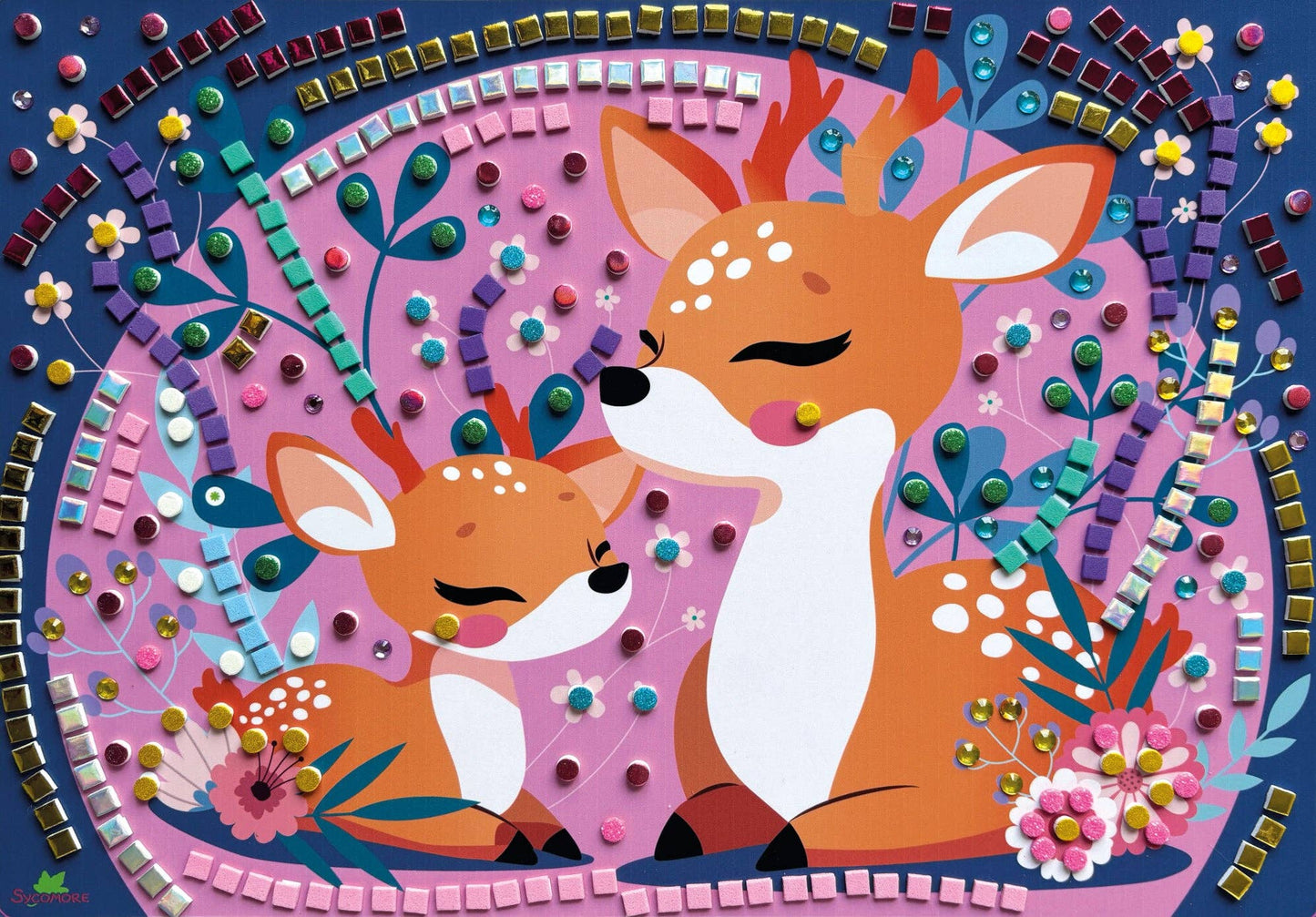 Mosaics Cuddly Animals