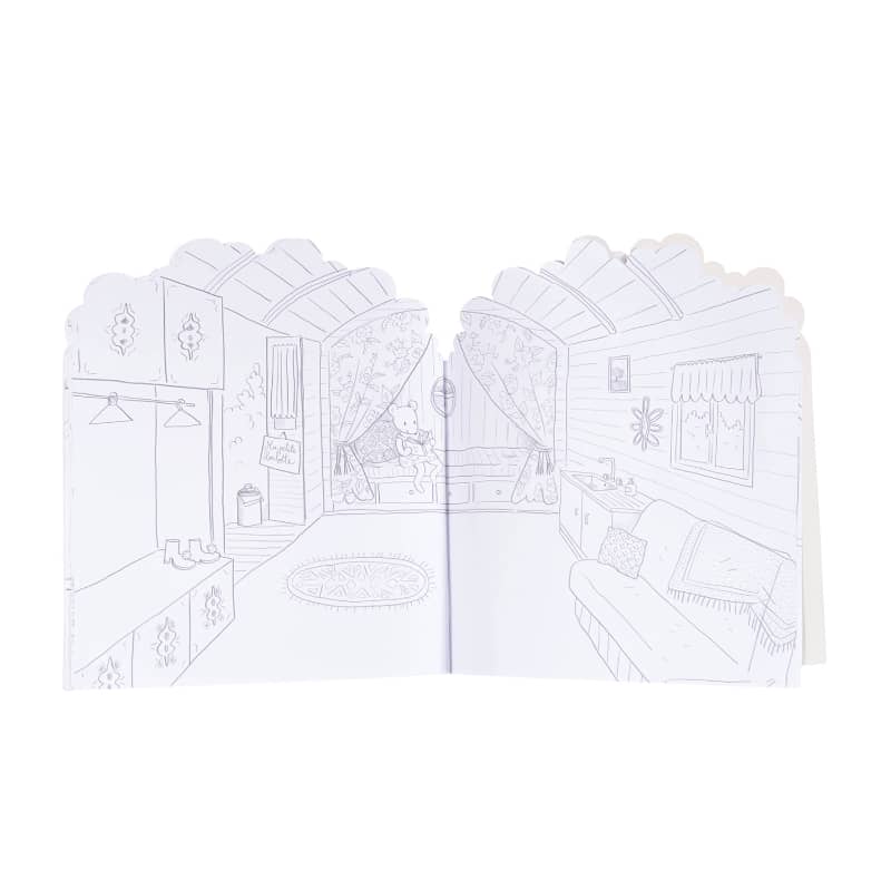 The Big Family Coloring Book + Stickers