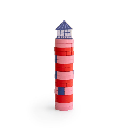 Seaside Lighthouse Stacking Game