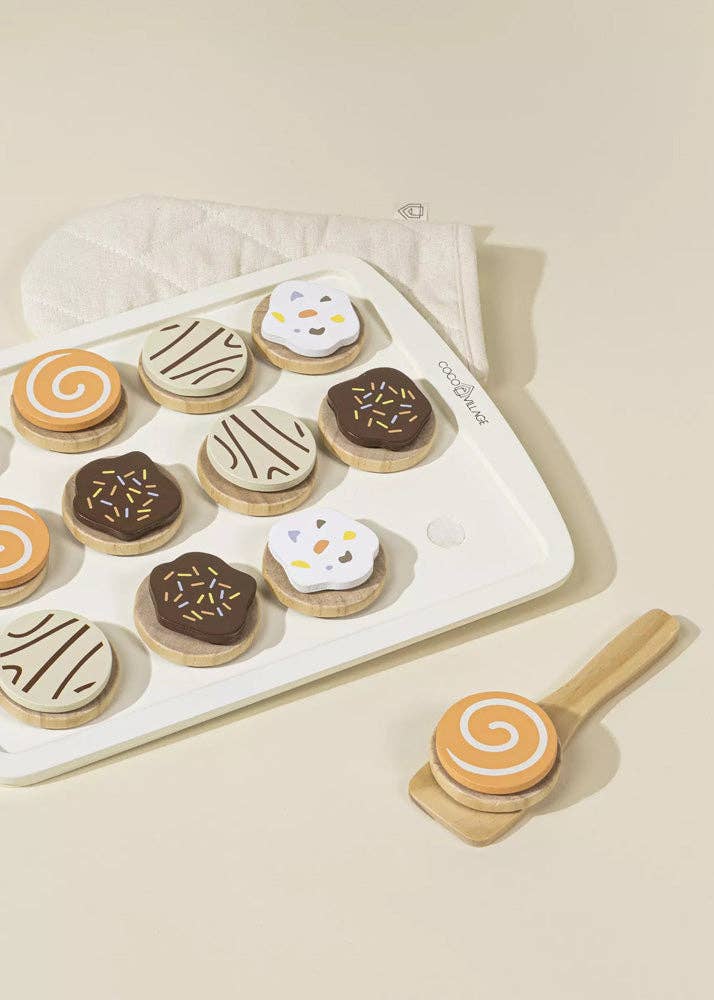 Wooden Cookies Playset