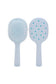 Blue Bristle Bitz Charm Hair Brush