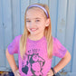 Adjustable Kids Mermaid Hairband: Pink