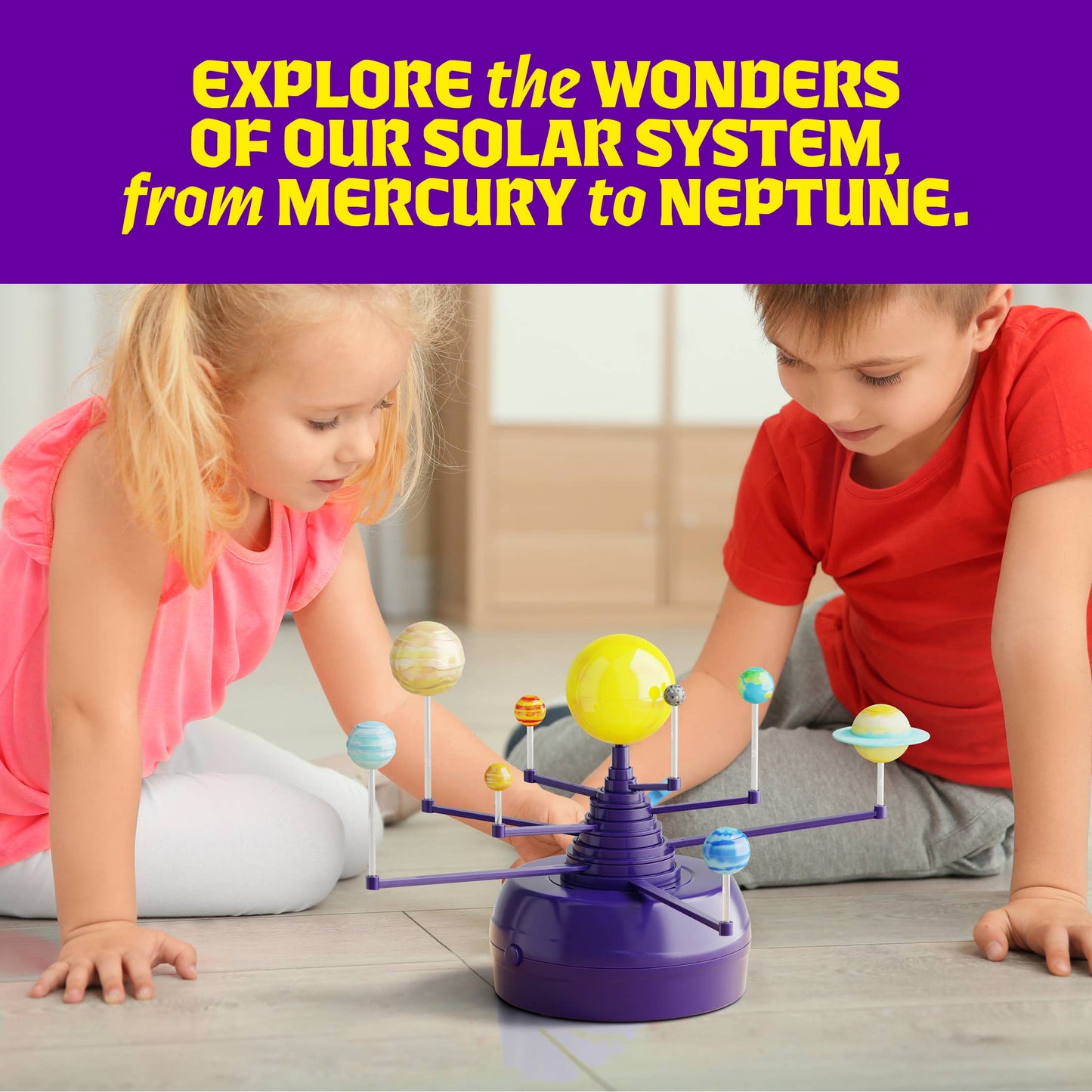 Orbiting Solar System Paint & Build Kit