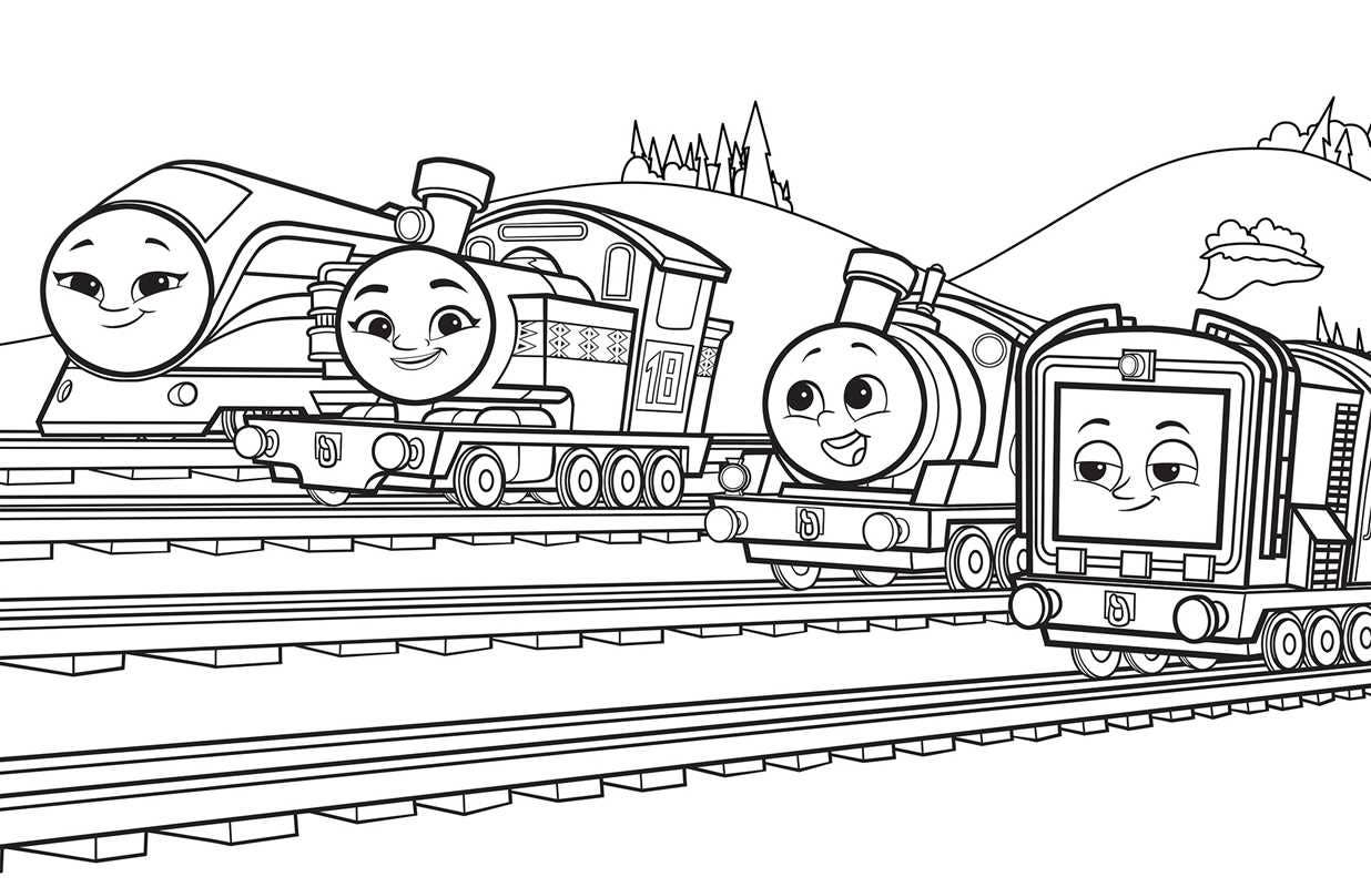 Thomas & Friends: Giant Coloring Book by Mattel: Paperback; 192 pages / English