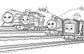 Thomas & Friends: Giant Coloring Book by Mattel: Paperback; 192 pages / English